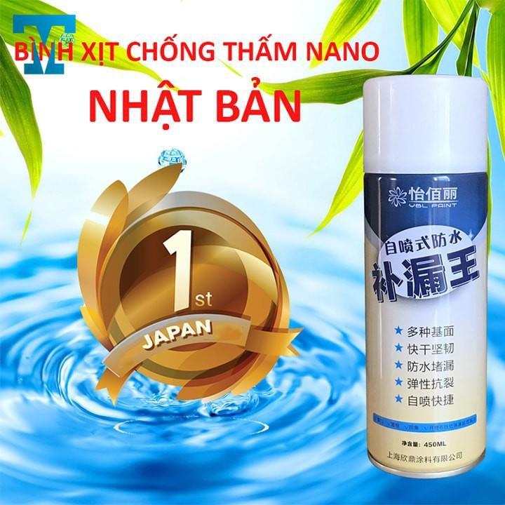 Sale off: BÌNH XỊT CHỐNG THẤM,CHỐNG DỘT, CHỐNG NƯỚC, chai xịt chống dột mái nhà, tường, ống nước... đa năng