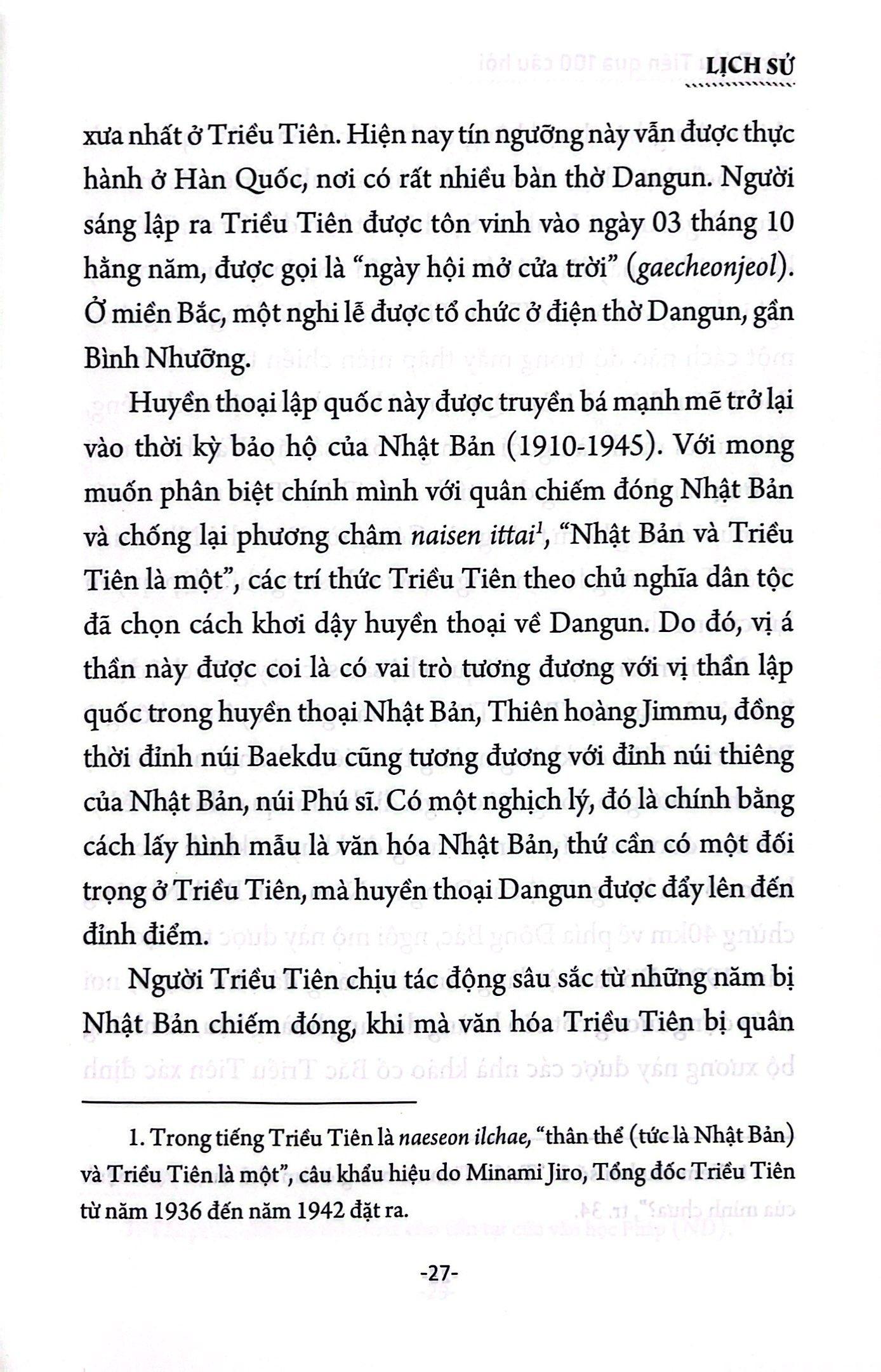 Bắc Triều Tiên Qua 100 Câu Hỏi