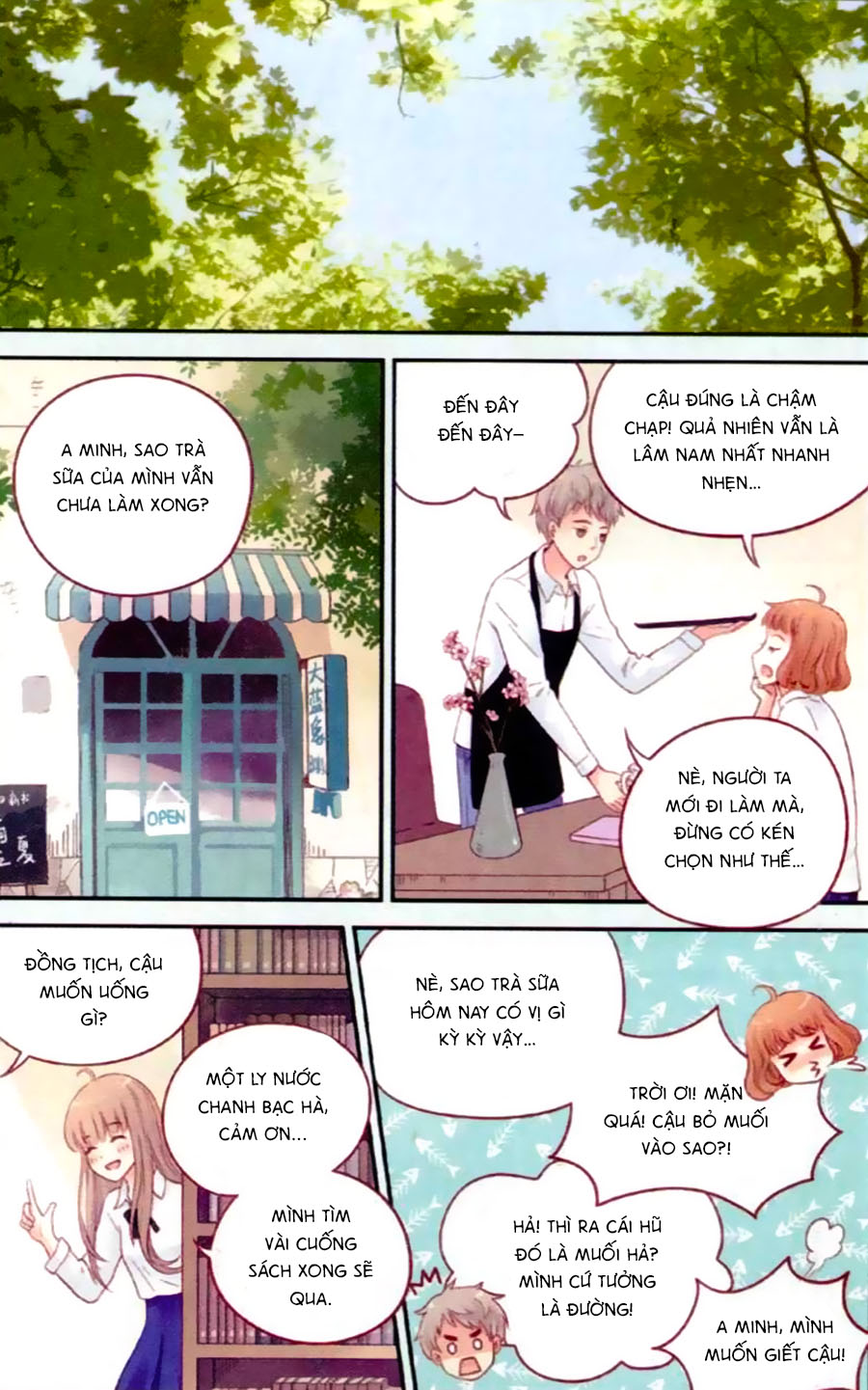 bạc hà chi hạ chapter 40 12