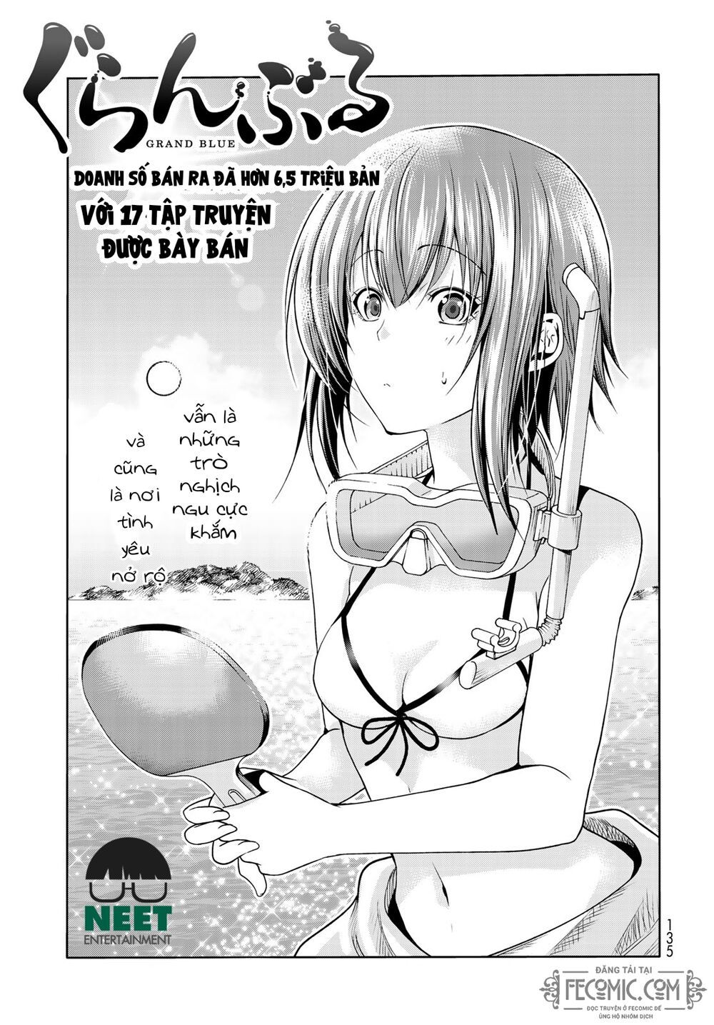 cô gái thích lặn - grand blue chapter 74.3 2