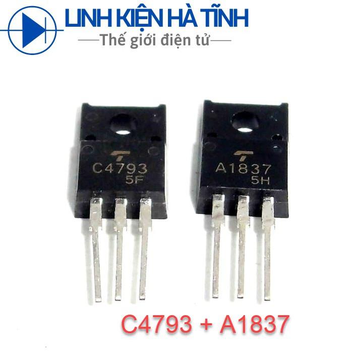 2SA1837 2SC4793 A1837 C4793 CHUYÊN DỤNG AMPLI CỤC ĐẨY