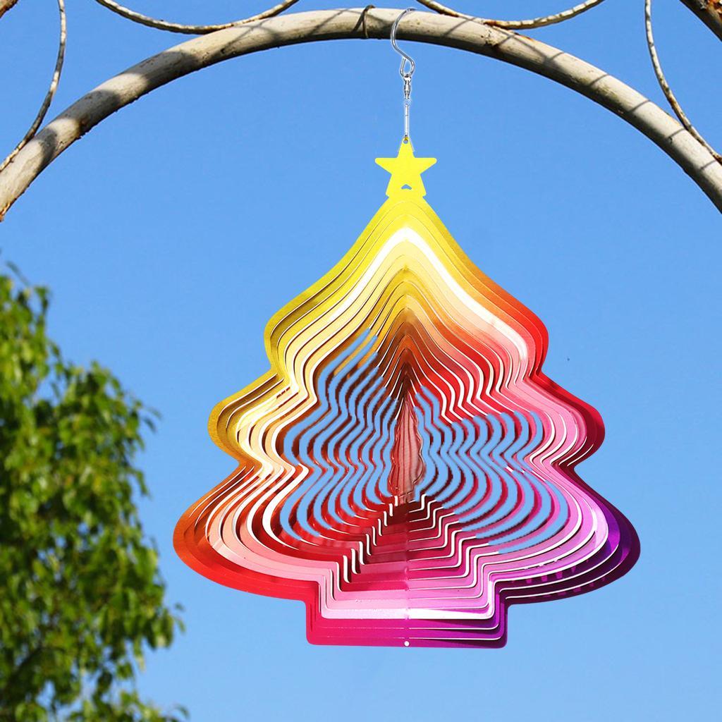 Wind  Stainless  Pendant Windmill Wind Sculpture for Outside