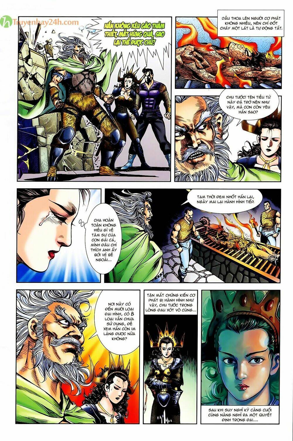 thiên tử truyền kỳ 1 - cơ phát khai chu bản chapter 52 4