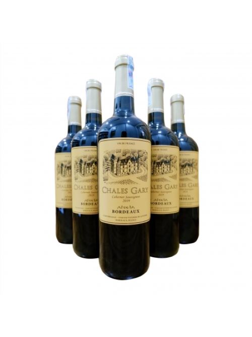 Vang Pháp Chales Gary Bordeaux Cabernet Sauvignon 750ml 13.5%