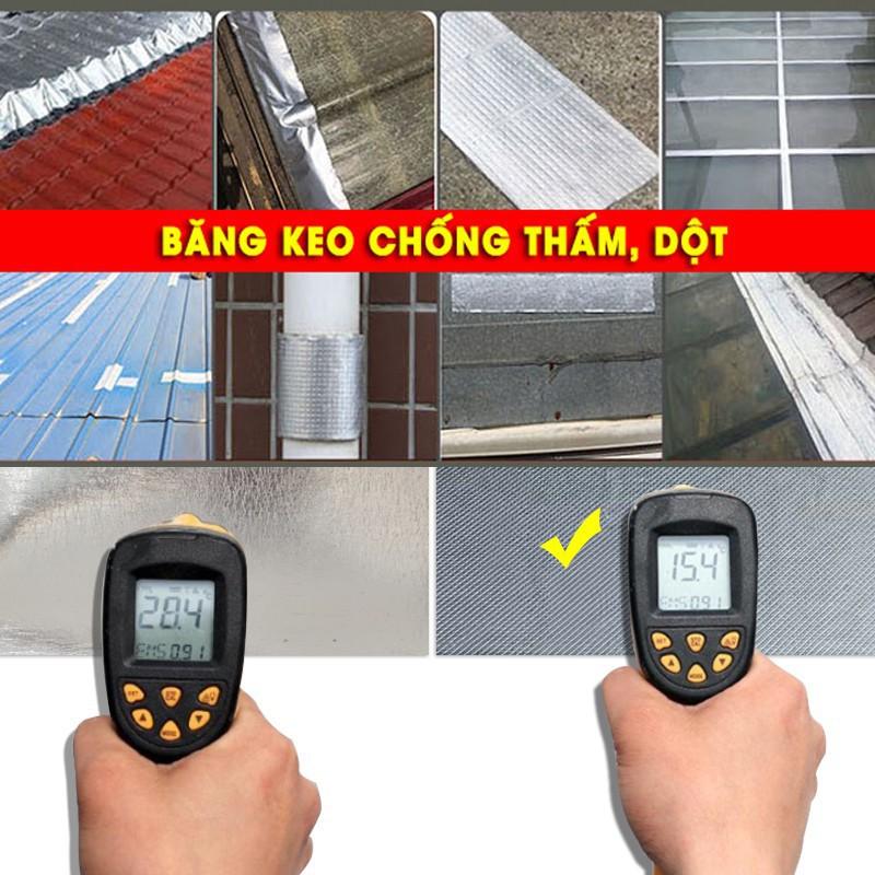 Băng dính chống thấm x2000, Keo dính cực kỳ chắc chịu nước, chịu nhiệt, chống thấm