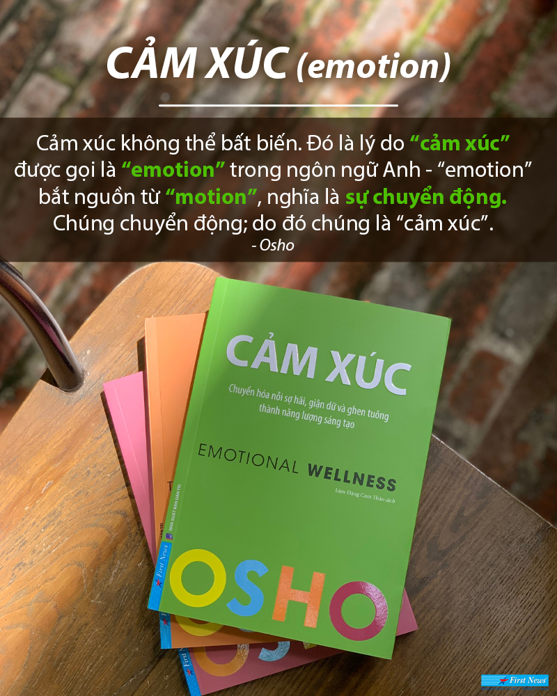 Sách OSHO Cảm Xúc - Emotional Wellness