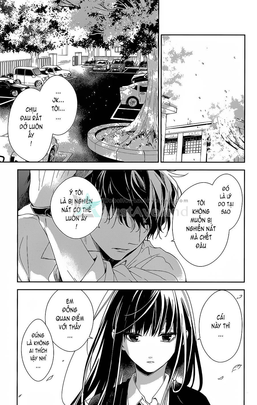 Tsuiraku Jk To Haijin Kyoushi Chapter 50 - Trang 22