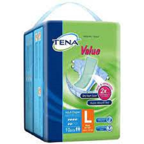 Combo 2 gói Tã Dán Người Lớn TenA size L10 (10 Miếng) vòng bụng 114cm-147cm