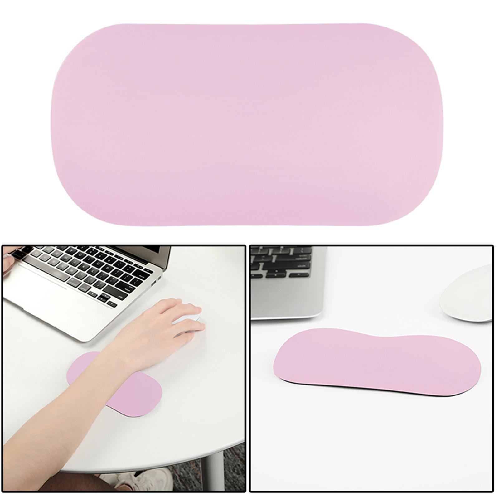 Memory Foam Mouse Wrist Rest Keyboard Wrist Rest Pad Anti-skid Mousepad Support Wrist Rest Mat for Office Computer Laptop Easy Typing Pain Relief