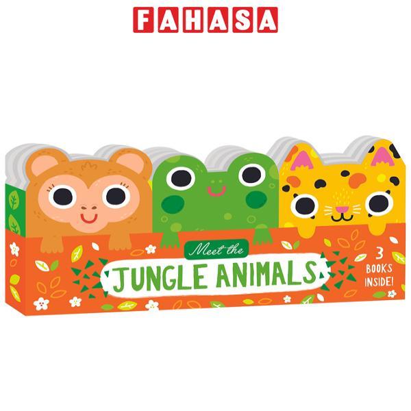 Meet The Jungle Animals - Mini Board Book Set (3 Books Inside)