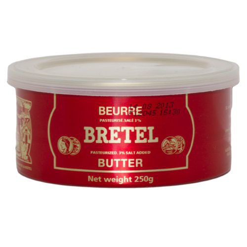 Bơ Bretel Đồng Tiền Pháp Bretel French Butter 250g - Bretel Butter 250gr. Date 04/2024