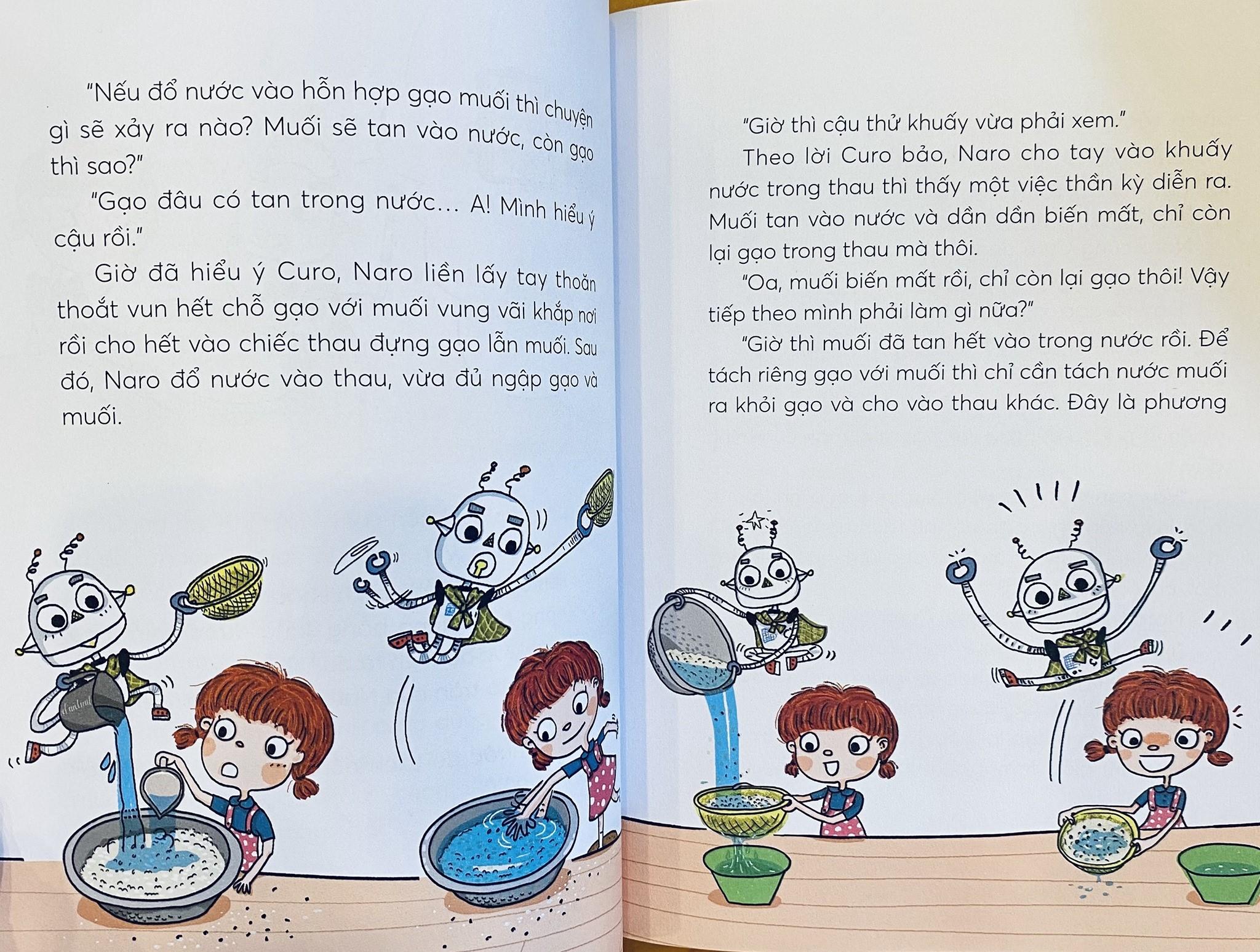 Sách Vui Học Cùng Curo Biết Tuốt- Bí Mật Của Chú Rô Bốt Curo Kỳ Lạ