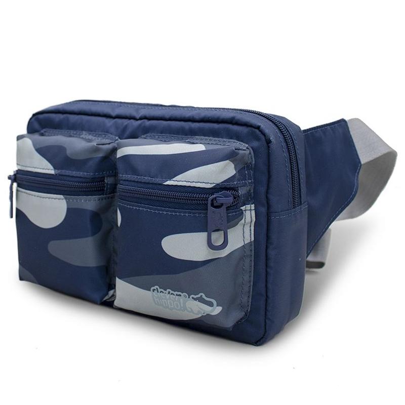 Túi Đeo Chéo Kool Urban - Clever Hippo IKU2102/Camo - Màu Xanh Dương