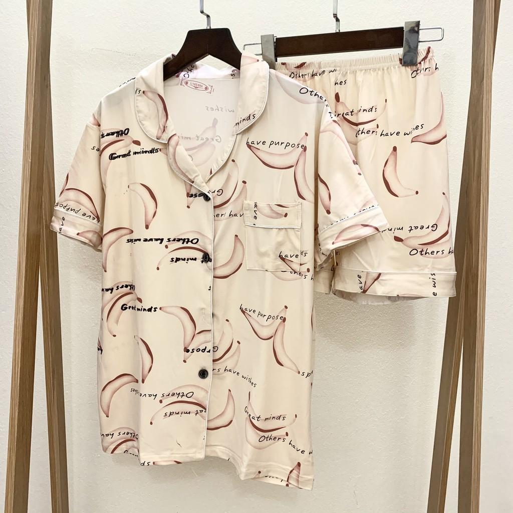 Đồ Bộ Pijama Cộc Mặc Nhà, Bộ Ngủ Nữ Cộc Nhiều Màu Dễ Thương CCCP11