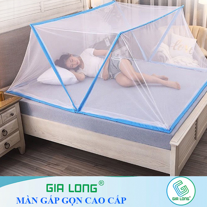 Màn Chống Muỗi Gia Long vải màn tuyn bền đẹp 1.4x1.9m