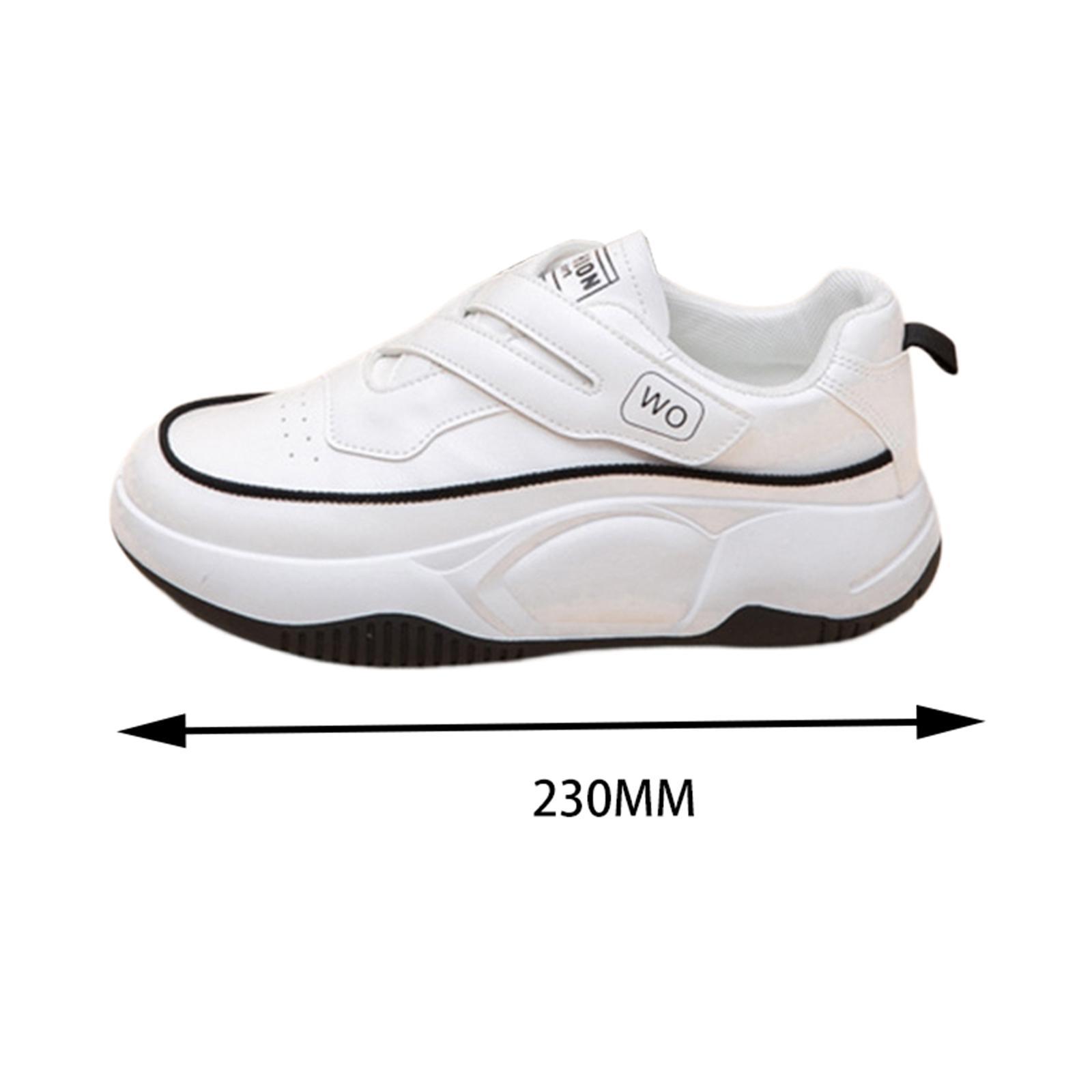 Women's Shoes Sport Sneakers Anti Slip Trendy PU Leather Soft Leisure Sneakers Trainers Shoes for Work Camping Birthday Gift Fishing Workout