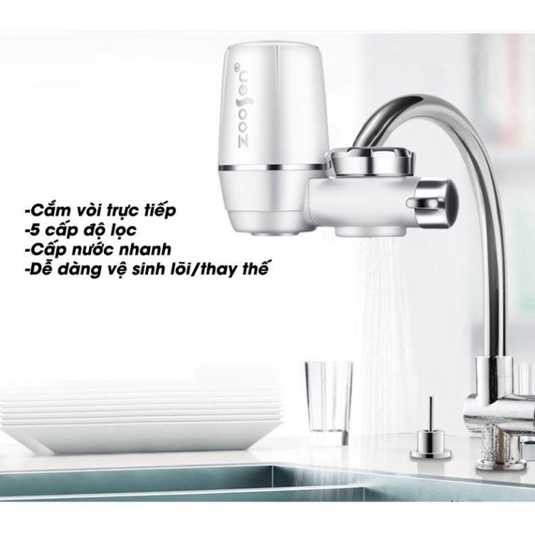 Bộ lọc nước trực tiếp cắm vòi cao cấp