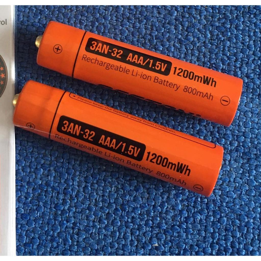 Pin Sạc Aaaaa Beston Chính Hãng 1.5V Kèm Bộ Sạc Nhanh Tự Ngắt Hàng Cao Cấp - Lẻ 2 Pin Aaa1200Mwh