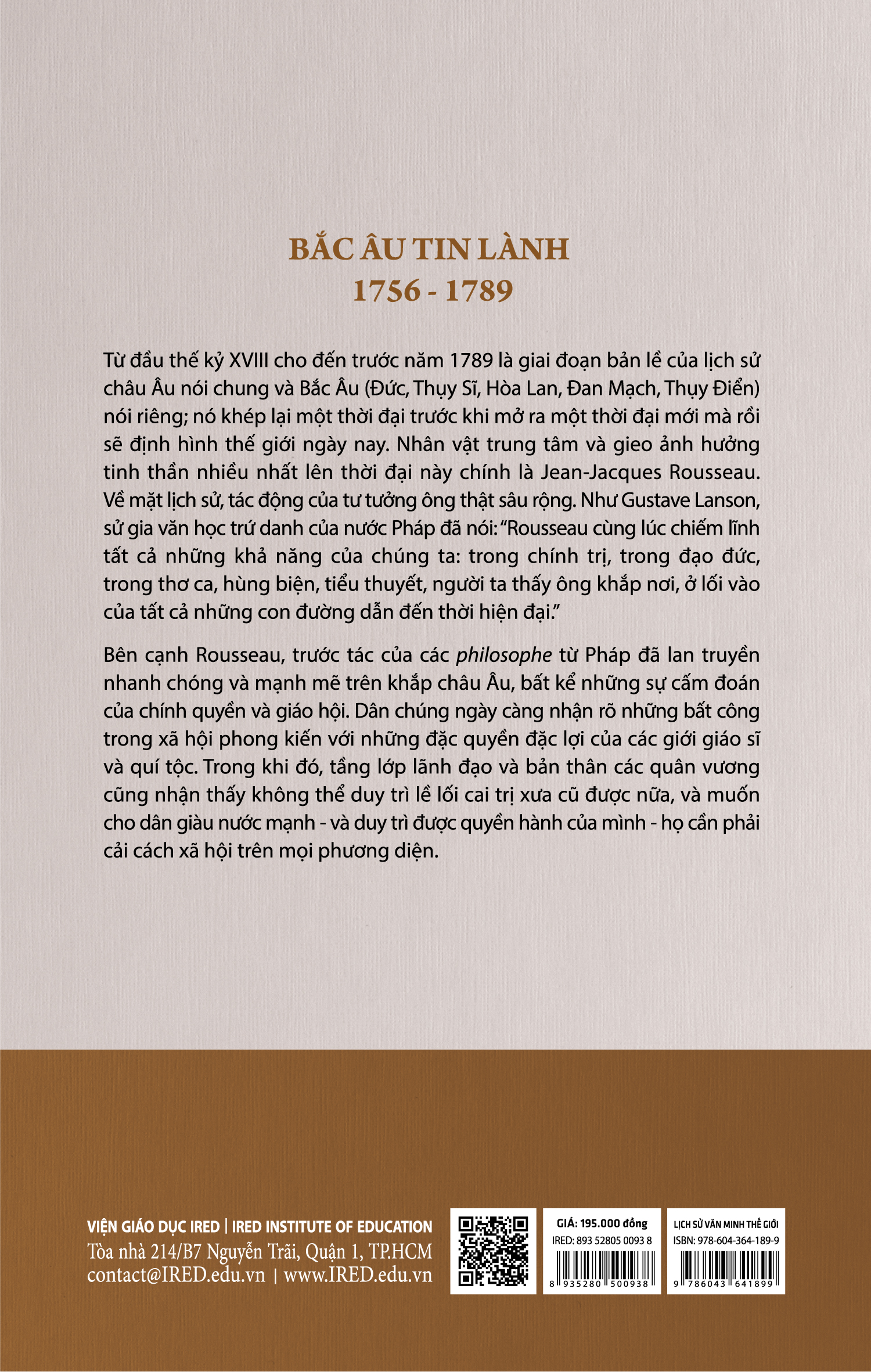 (Bộ 5 Tập) Phần X: Rousseau và Cách mạng (thuộc Bộ sách LỊCH SỬ VĂN MINH THẾ GIỚI) - Will &amp; Ariel Durant - Tái bản - (bìa cứng)