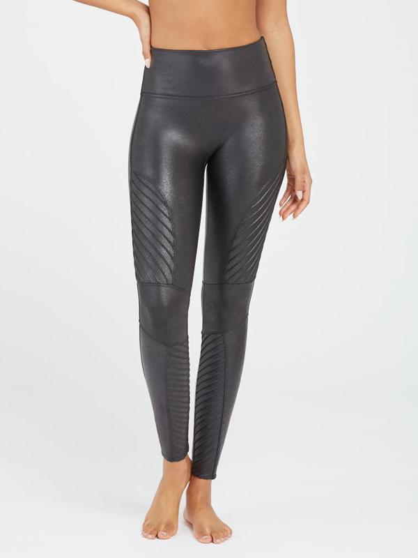 Quần Legging Nữ Faux Leather Moto Leggings - SIZE S