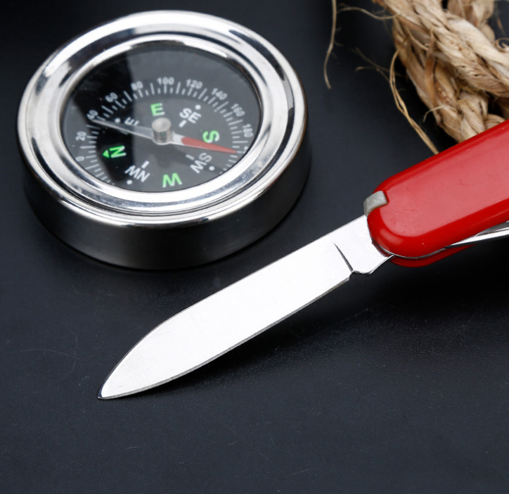 Dụng Cụ Survival 11 Chức Năng Khui Rượu