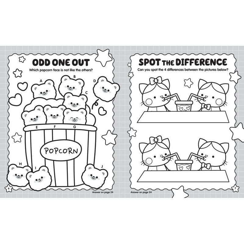 Sách 100% Cute - Activity Fun Pack