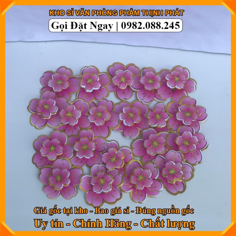 Bông hoa mai - Đào 3D trang tri tết - Nhiều size [VPP THỊNH PHÁT