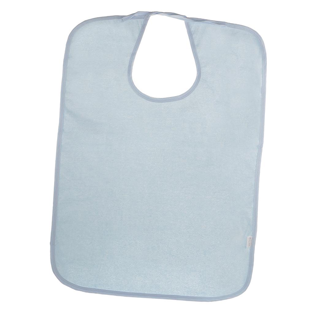 Người Lớn Khuyết Tật Bib Mealtime Vải Bảo Vệ Tạp Dề Không Thấm Nước