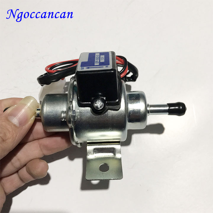 Bơm nhiên liệu xăng dầu diesel 12v 80 - 100 lít một giờ