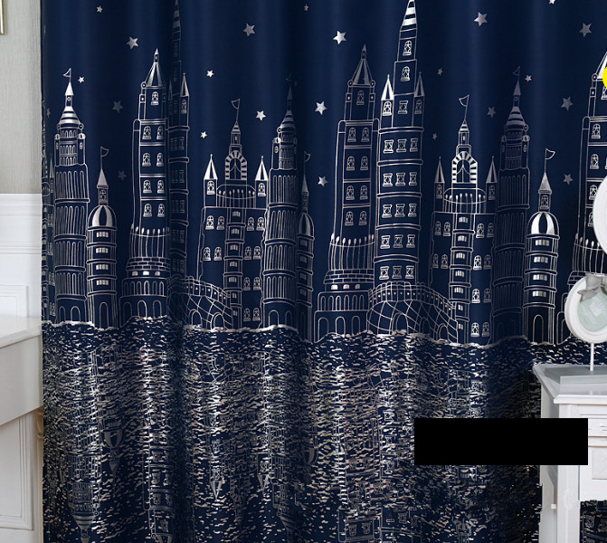 RÈM CỬA THÀNH PHÔ ĐEN SIZE 3M NGANG X 2M7 CAO