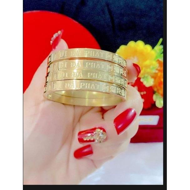 Vòng titan Nam Mô A Di Phật