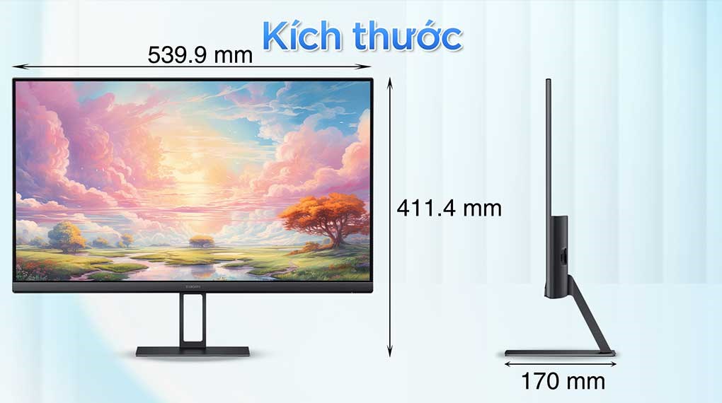 Màn hình Xiaomi A24i ELA5444EU (23.8 inch/FHD/IPS/100HZ/6ms/HDMI) - Hàng Chính Hãng