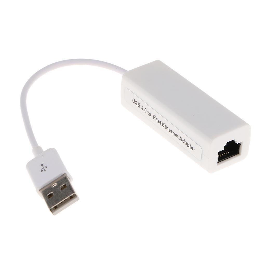 USB 2.0 to RJ45 LAN Ethernet Network Adapter for Air