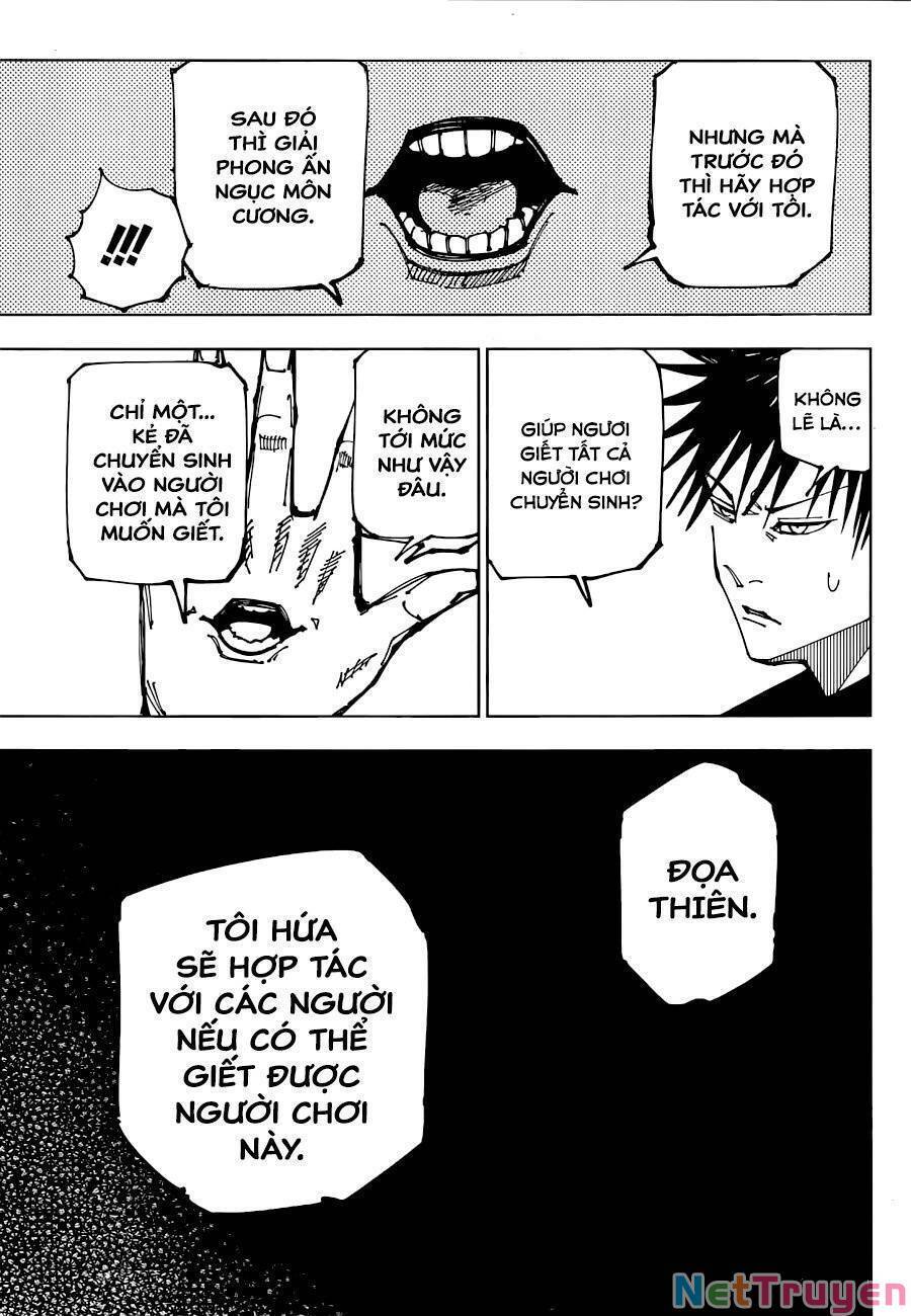 jujutsu kaisen - chú thuật hồi chiến chapter 199 18