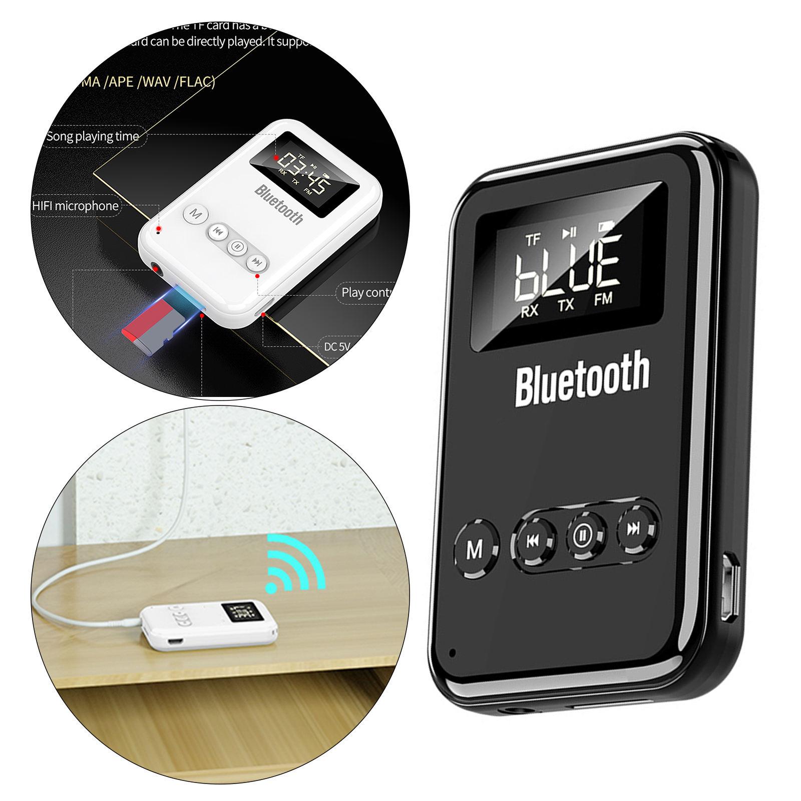 Bluetooth 5.0 Adapter Transmitter Receiver for TV PC FM Wireless Low Latency