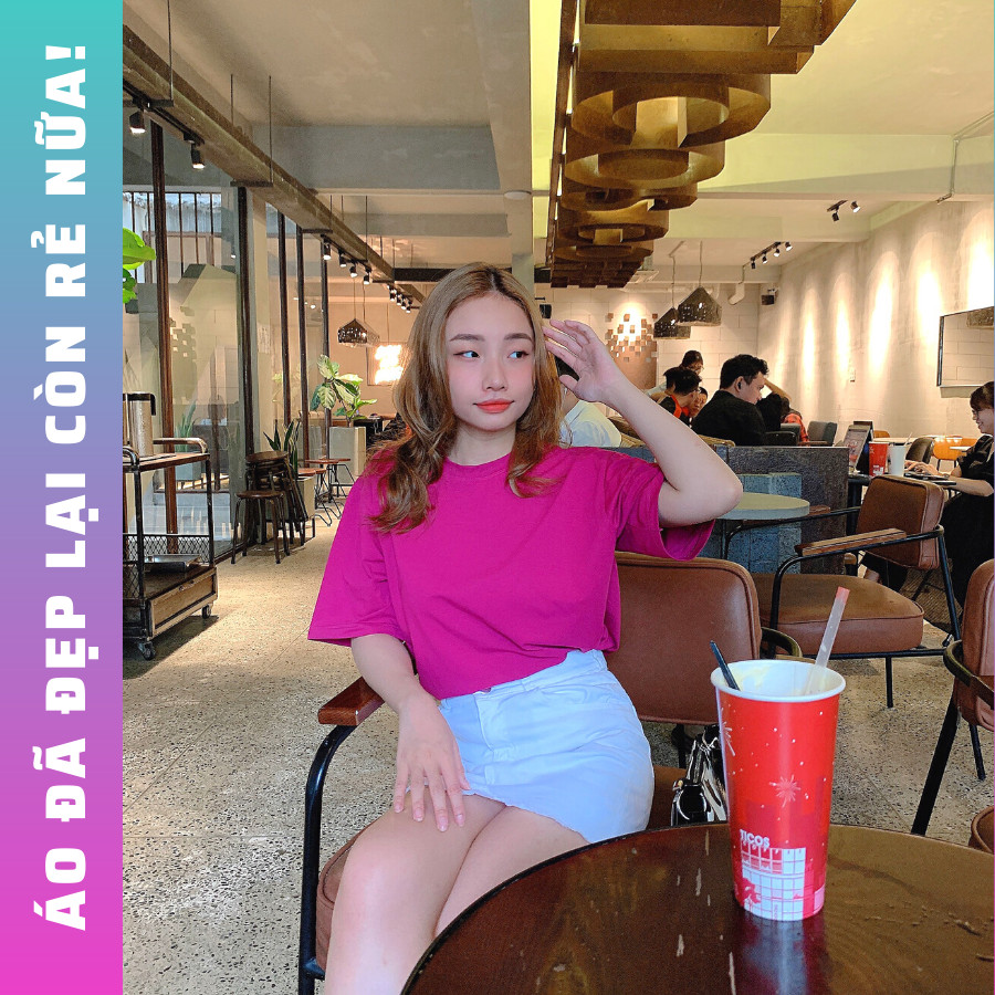 Áo thun nữ  -  áo phông nữ tay lỡ freesize   chất liệu thun cotton 100%  ÁO ĐẸP - GIÁ RẺ - HÌNH CHỤP THẬT . CÓ THỂ LÀM ÁO CẶP BẠN THÂN NỮ
