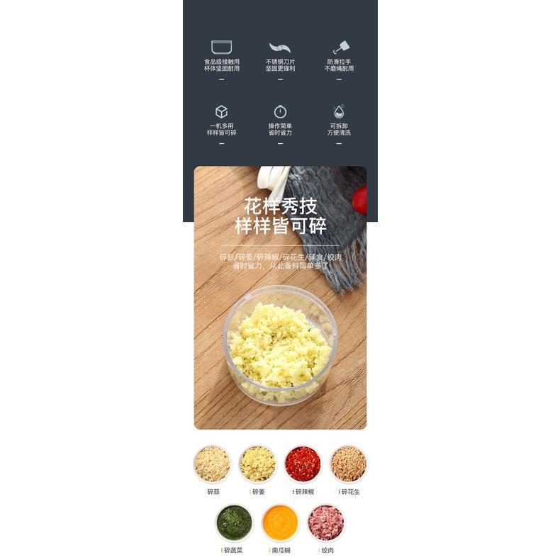 Multifunctional Garlic Press Manual Ginger Garlic Crusher Chopper For Meat Fruit Vegetable Cutter Kitchen Accessories