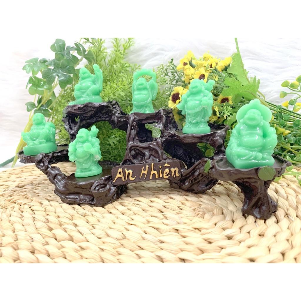 Full Set 6 tượng Bồ Tát Di Lặc tọa đế An Nhiên