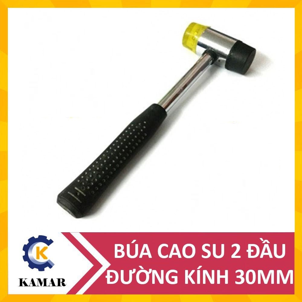 Búa Cao Su 2 Đầu Đường Kính 30mm