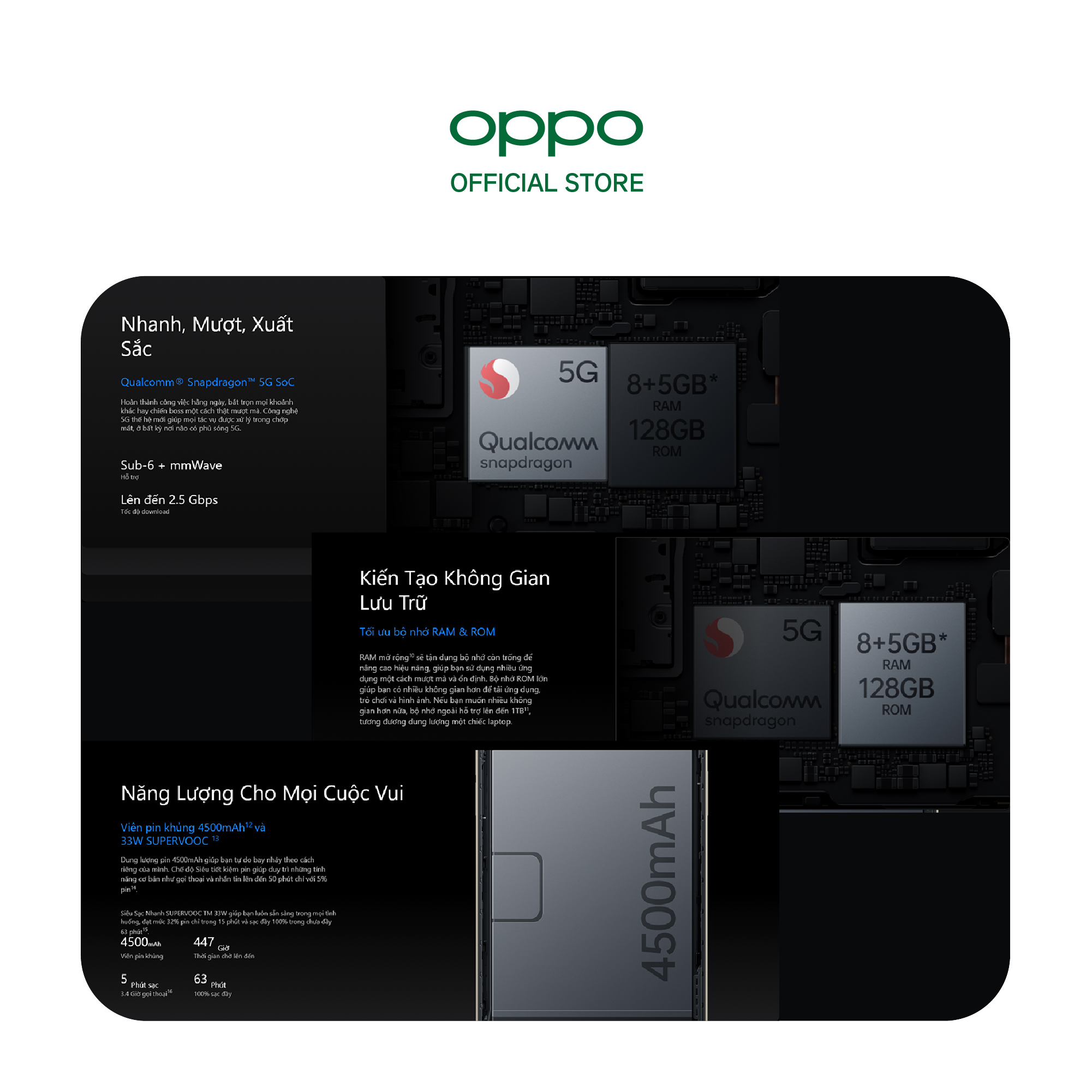 Điện Thoại OPPO RENO8 Z 5G (8GB/256GB) - Hàng Chính Hãng