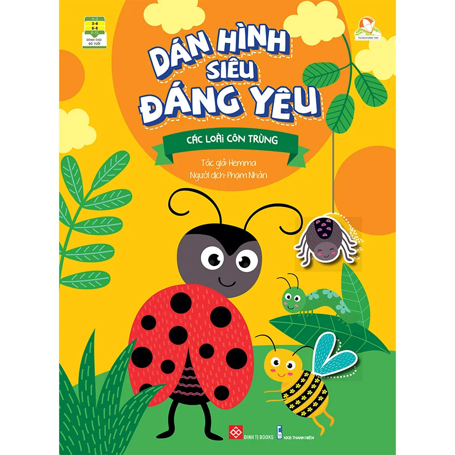 Dán Hình Siêu Đáng Yêu - Các Loài Côn Trùng