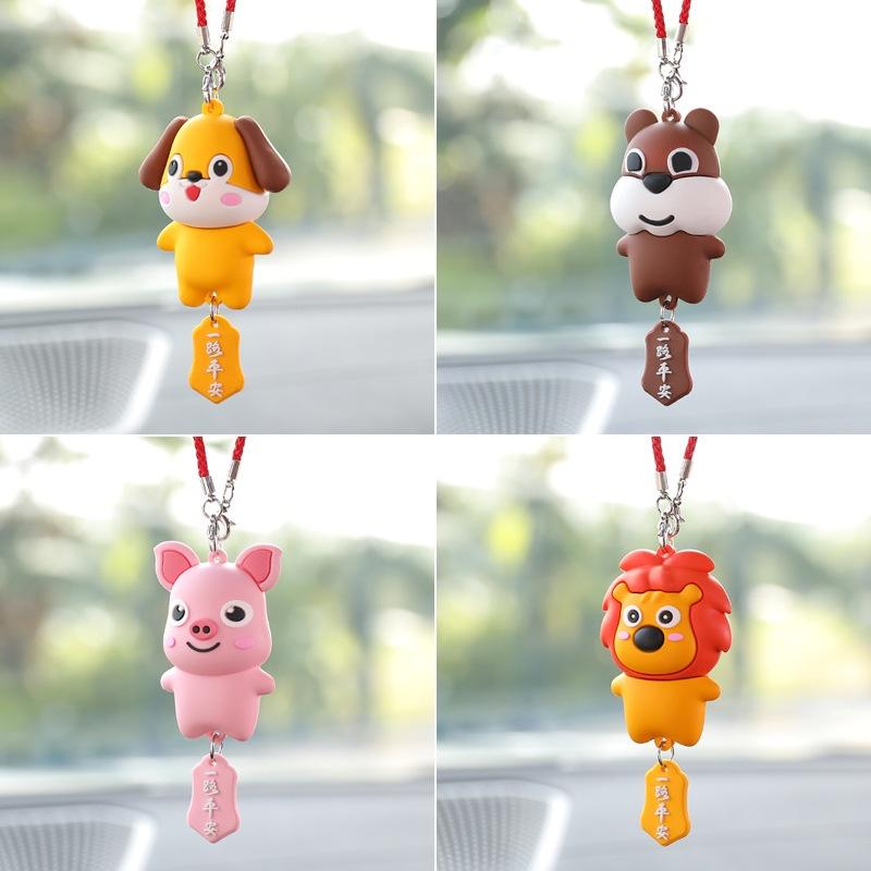 Móc Khóa PVC Hình Búp Bê Hoạt Hình Đáng Yêu