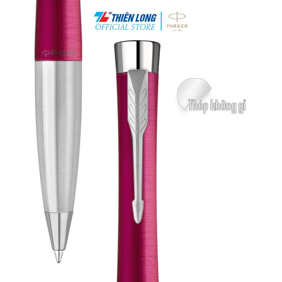 Bút bi cao cấp Parker Urban Twist URB X-VIBR Magenta CT TB-2143449 - Thép không gỉ