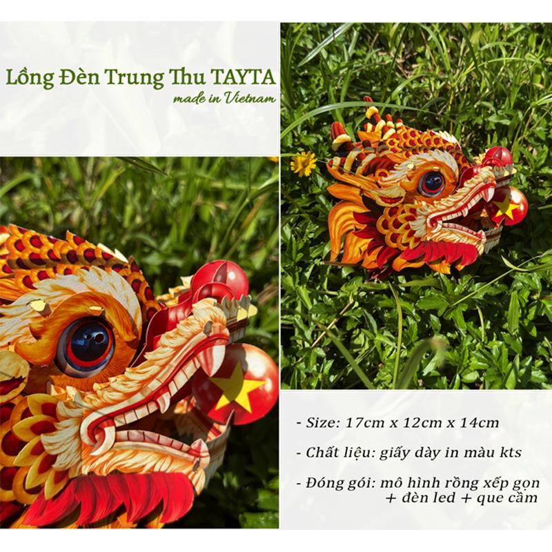Lồng Đèn Trung Thu - Rồng Ngọc Biển Đông - Xếp Gọn Ký Ức Tuổi Thơ - TAYTA