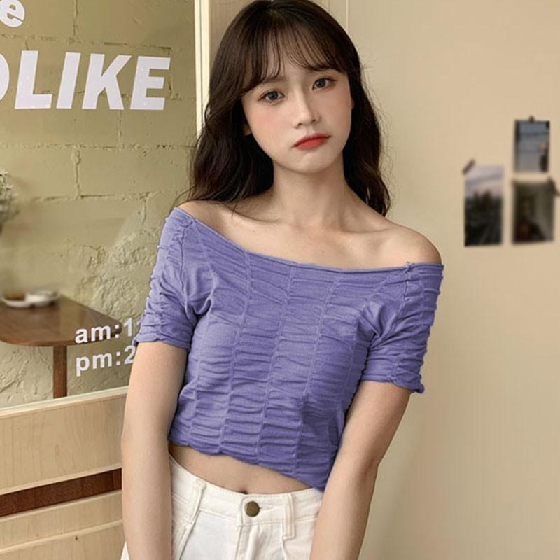 Áo Thun Tay Ngắn Thời Trang Cho Nữ