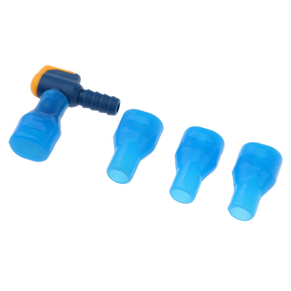 2x3pcs Drink Tube Bite Valve Hydration Pack Water Bladder Mouth Piping Nozzle
