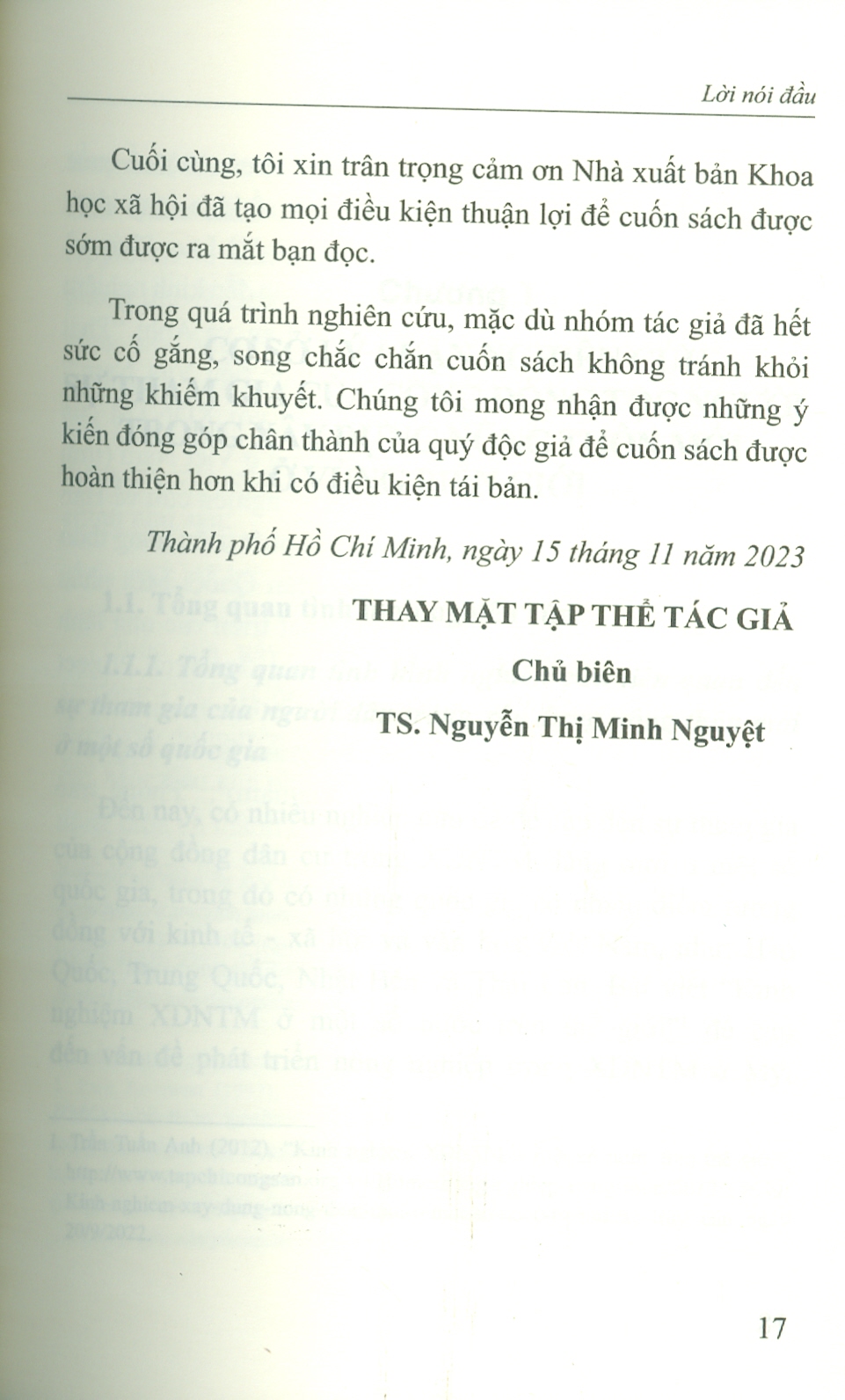 Sự Tham Gia Của Cộng Đồng Tộc Người Vào Quá Trình Xây Dựng Nông Thôn Mới Ở Ven Biên Giới Tỉnh Tây Ninh (Sách Chuyên Khảo)