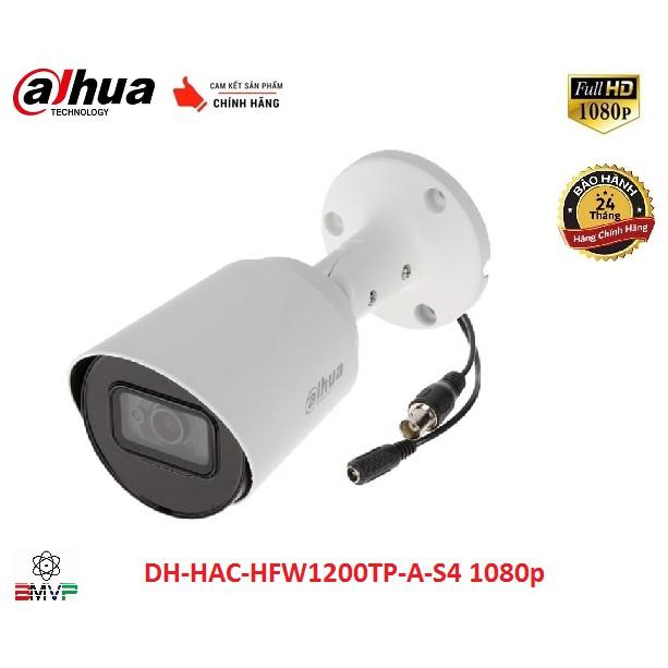 Camera Dahua Có Mic 2 Mp DH-HAC-HFW1200TP-A-S4 1080P - Thân Trụ Ngoài Trời - Hàng chính hãng