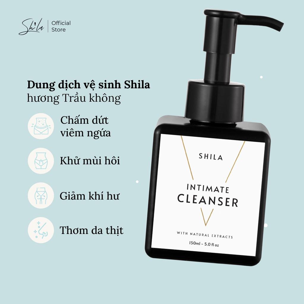 Dung dịch vệ sinh phụ nữ sạch dịu nhẹ hương trầu không Shila 150ML (Shila Intimate Cleanser)