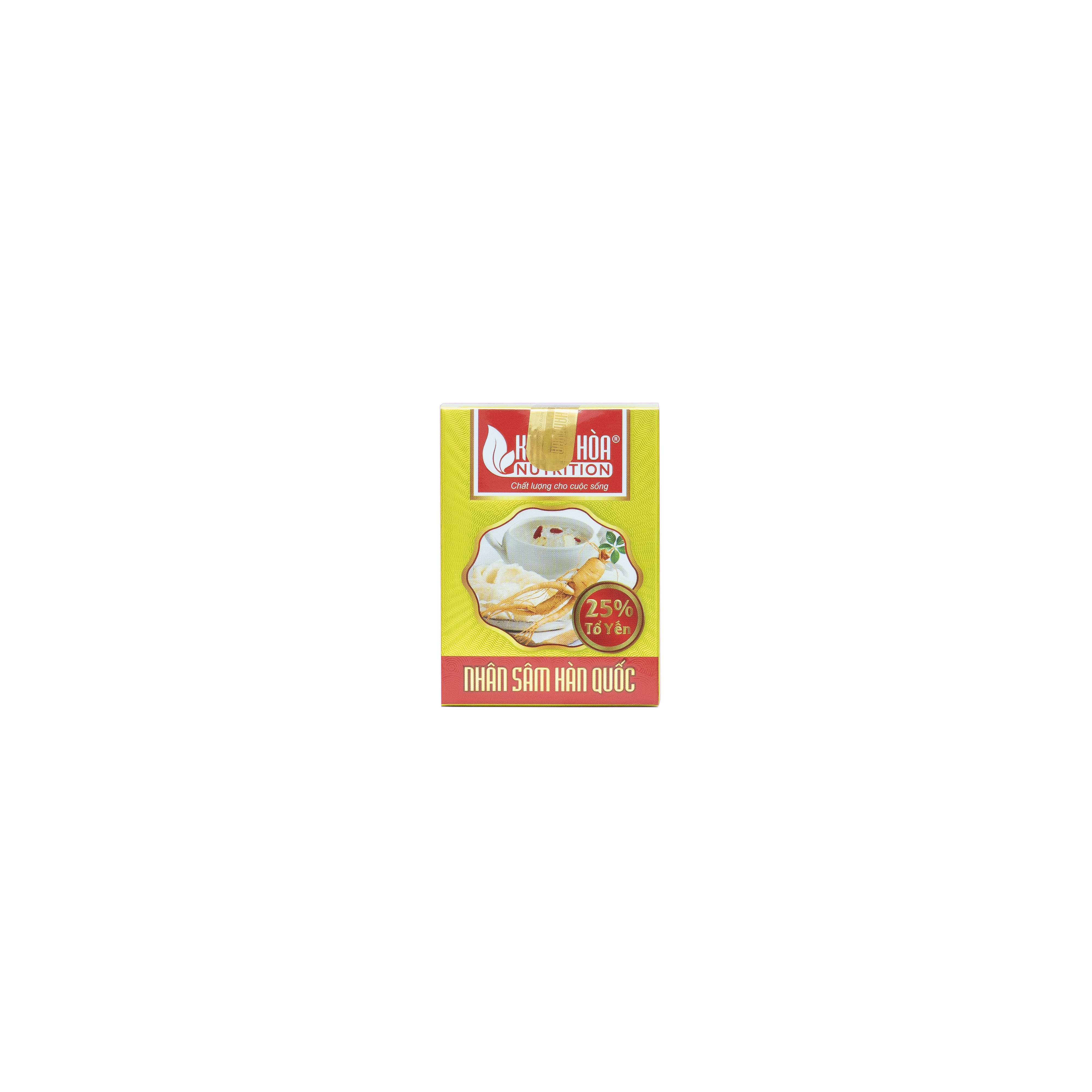 Tổ Yến Chưng Nhân Sâm Hàn Quốc Khánh Hòa Nutrition 25% Tổ Yến